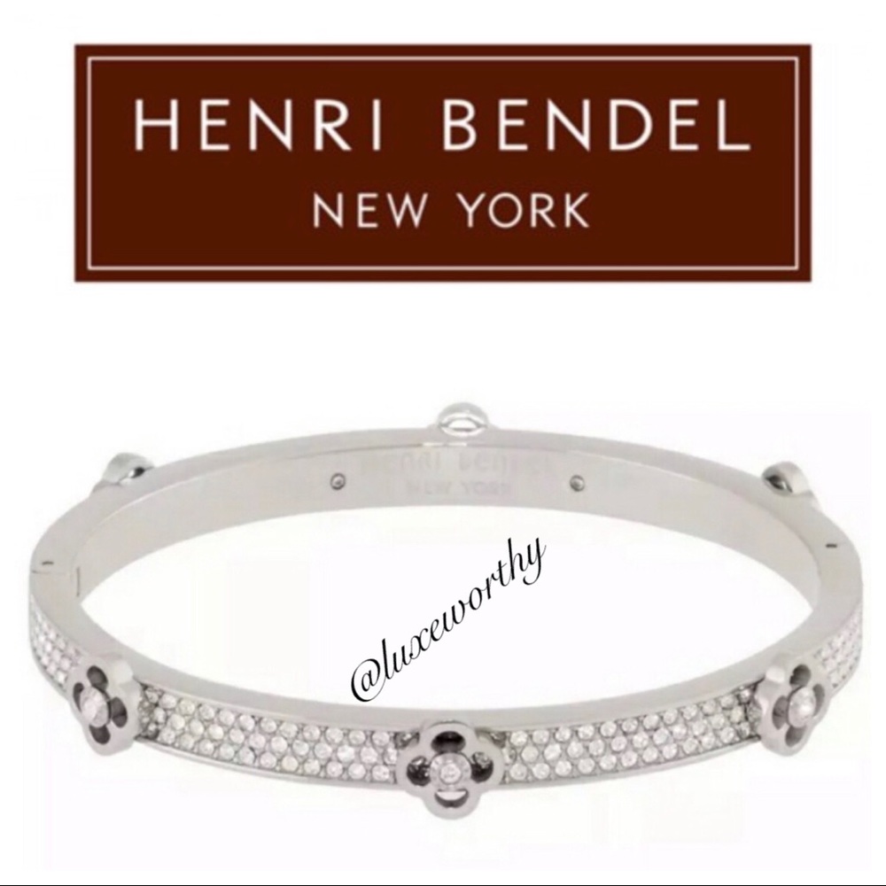 Henri Bendel Silver Bangle